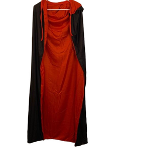 Reversible Hooded Cape - Red/Black - Unisex - One Size - NWOT